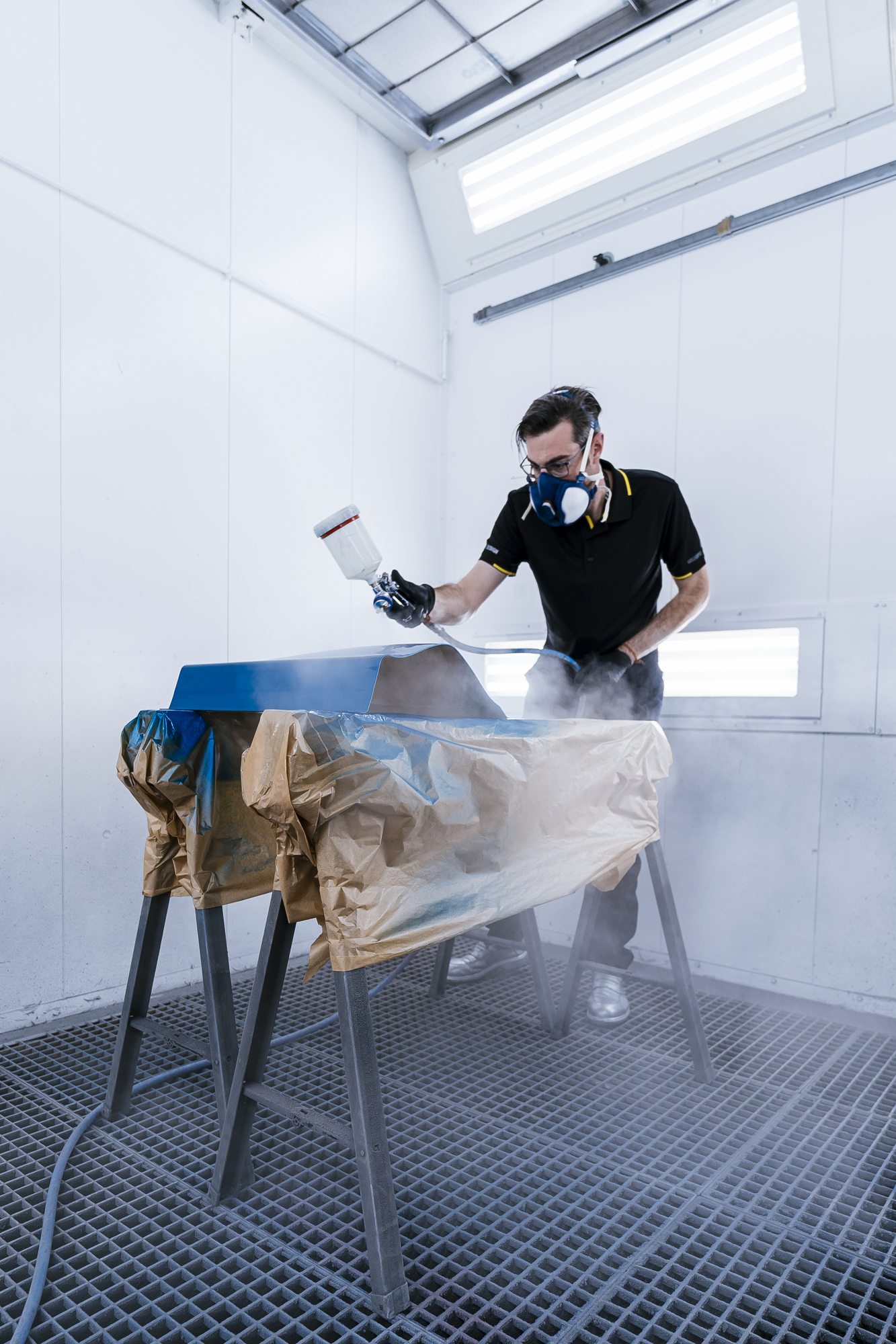 Une pincée de pigments rouges