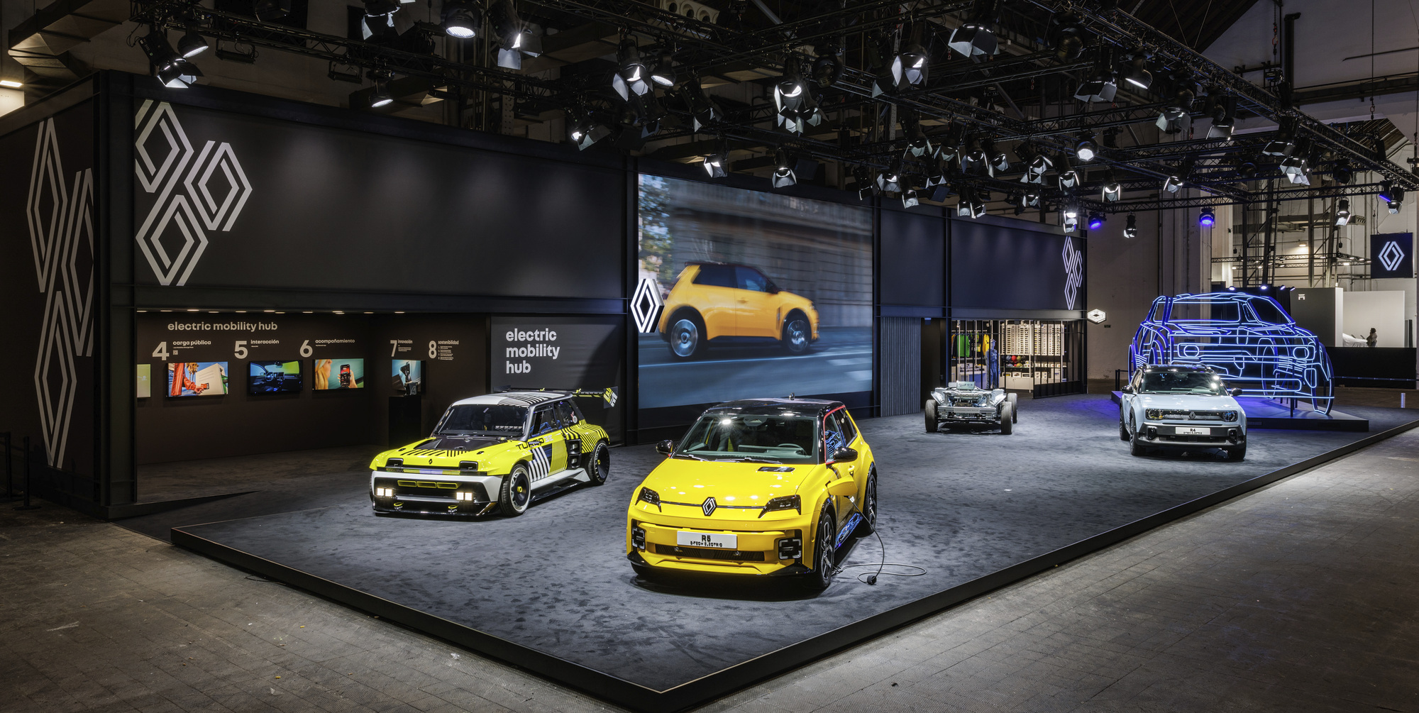 Le stand Renault au Automobile Barcelona 2025