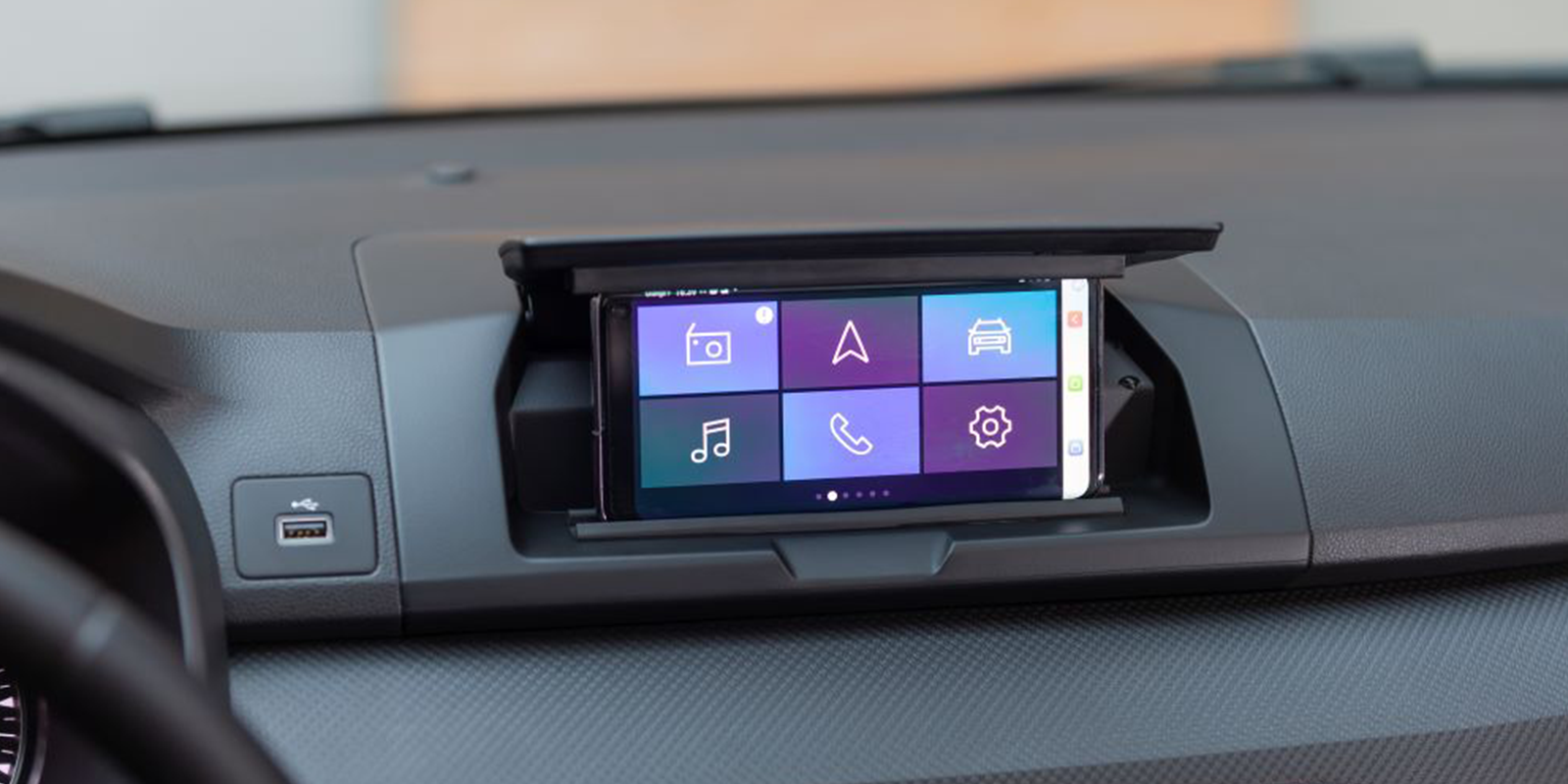 ecran accueil dacia media control