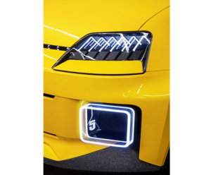 Renault 5 Prototype headlamps and DRLs